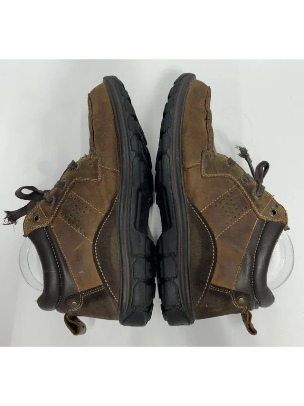 Skechers Segment Melego Chukka Men Size 8.5 Brown Waterproof Relaxed Moc Toe